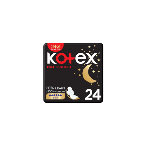 فوط نسائية كوتيكس ماكسي ليلية  24 فوطة